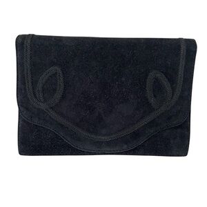 LORD & TAYLOR Elegant Black Clutch Bag